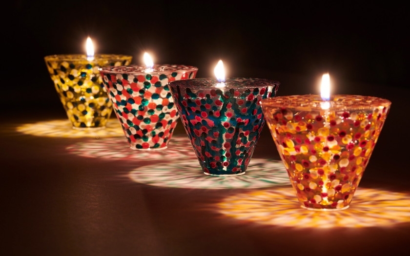 搖晃的蠟燭杯|裝飾小物設計