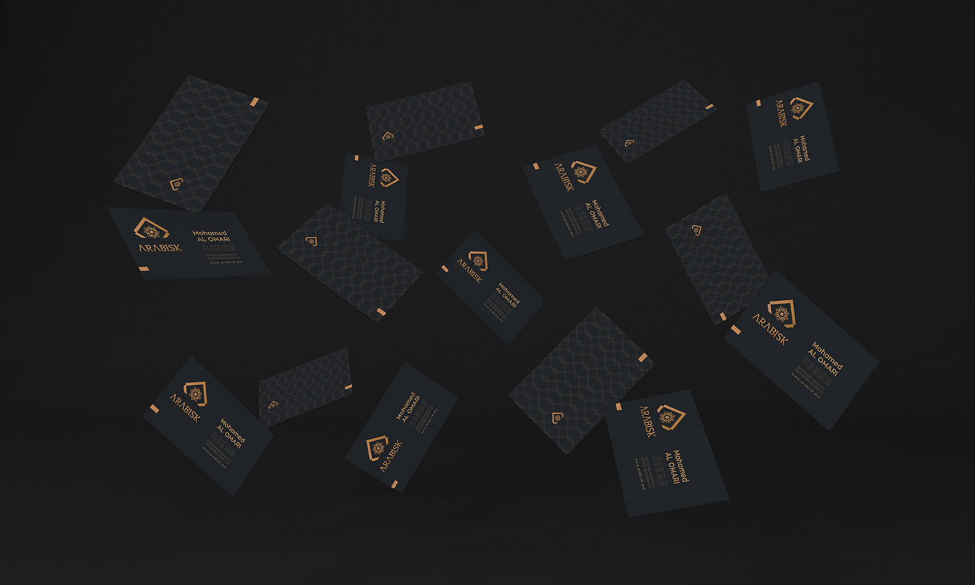 摩洛哥arabisk財務咨詢公司VI設計
