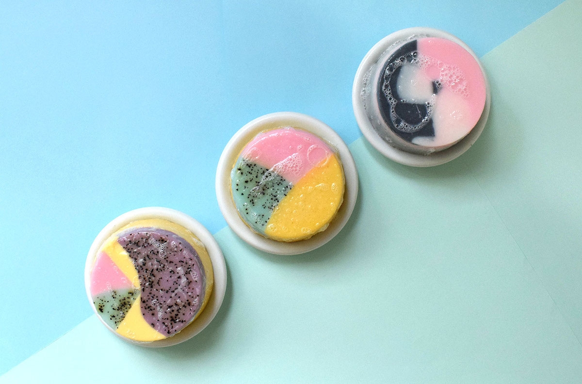 沐浴時間，全新的沐浴用品香皂產(chǎn)品包裝設(shè)計，盡情的放松休息吧！