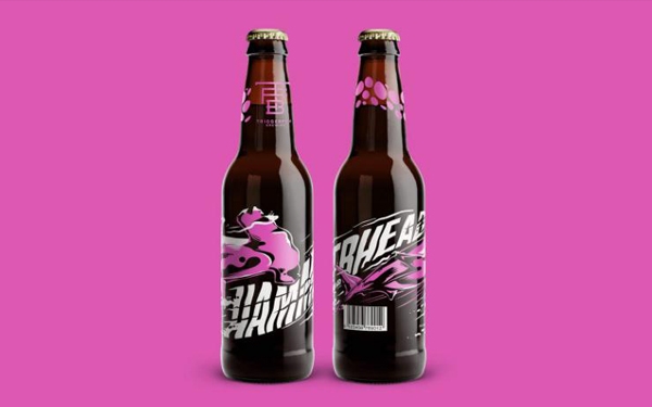 大魚也瘋狂？充滿動感的啤酒包裝設計