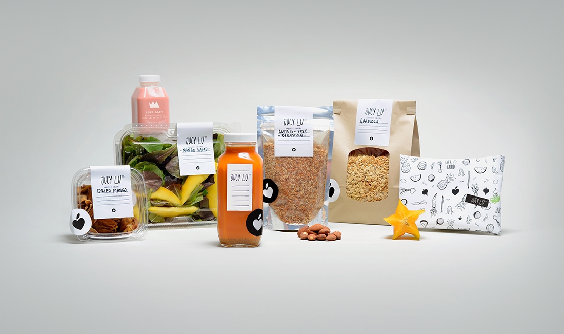 冷榨果汁和健康食品行業(yè)的品牌包裝設(shè)計